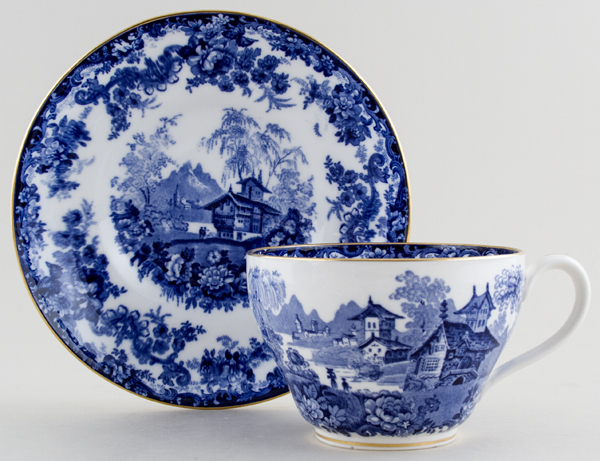 Cup and Saucer Jumbo c1880